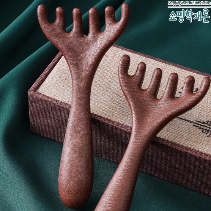 11 괄사 경락 마사지 휴대용 두피 손 발 목 얼굴 바디 림프 순환 관리 도구 마사지빗, ek두피마사지빗ek두피마사지빗, 1개