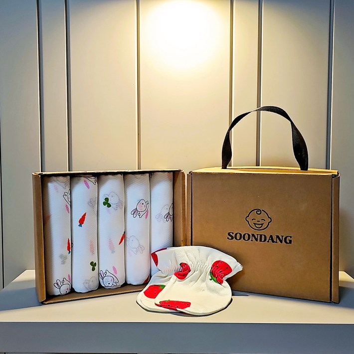 Soondang 손수건 손싸개 임신선물 출산선물