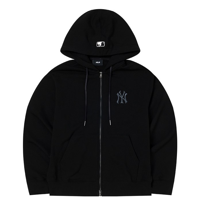 MLB 남녀공용 컴포트 후드 집업 3ATRM025450BKS