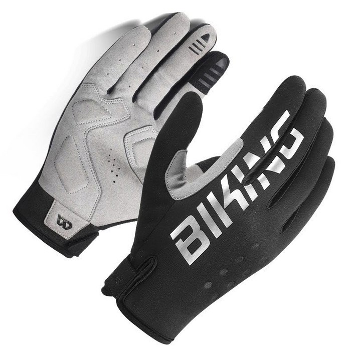 시그니처베이지 자전거 라이딩 겨울 방한 장갑 YPZ237, 1개