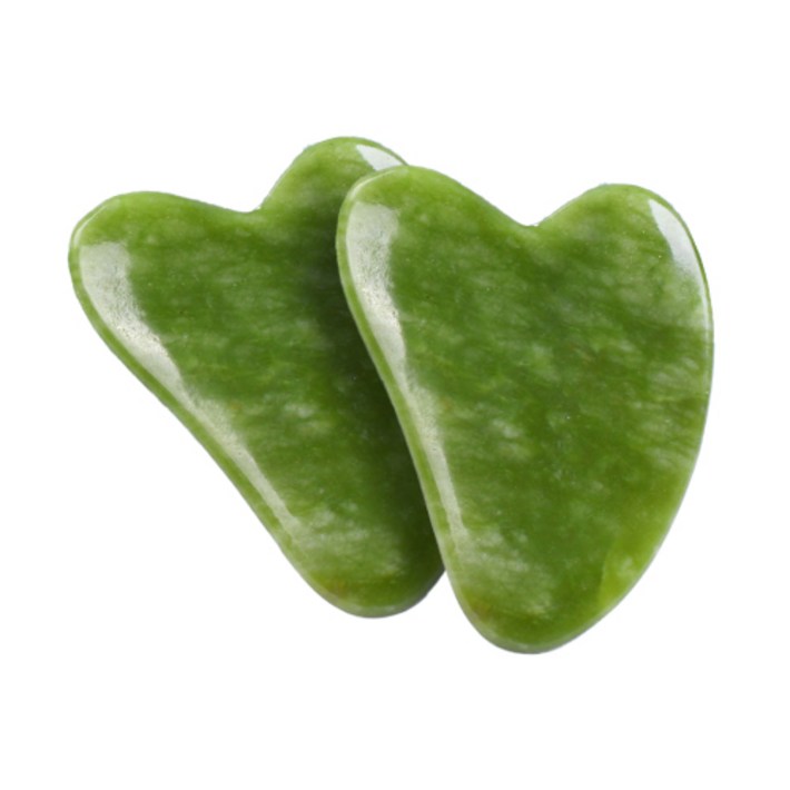 슈옌 옥 얼굴 바디 하트 괄사 마사지기 도구 세트