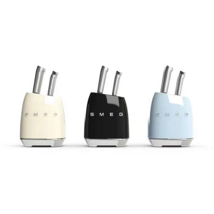 스메그 SMEG 가정용 신혼부부 칼세트 칼블럭 칼수납 보관함 홀더 SMG 세트