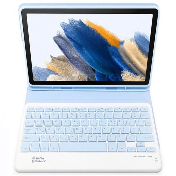 아이패드 에어5 에어4 프로11 5세대 4세대 3세대 공용 호환 콤비 블루투스 키보드 케이스, 소다, 1개