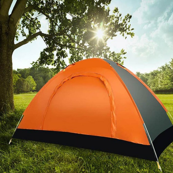 1인용텐트 SY2원터치자동 190x120x110 차박 방수 난방텐트 돔 12인용 낚시텐트 캠핑텐트 원터치 자동 이중모기장내장 일인용 팝업