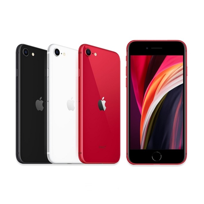 애플 아이폰 SE 2세대 128GB A2296 공기계 중고폰 리퍼폰 모든 부품 100 정품, 랜덤색상 빠른출고 가능, 128GB