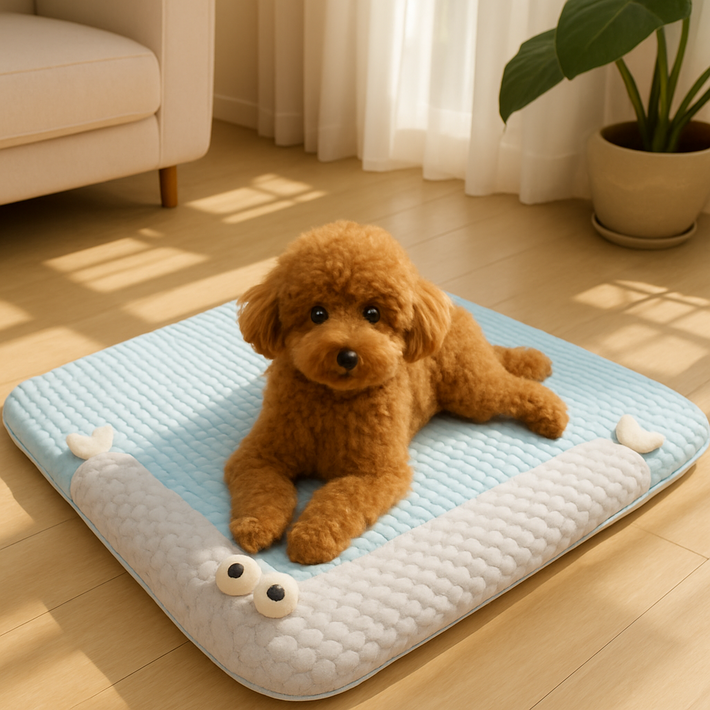 시원하시개 반려동물 강아지 쿨매트 방석 시원한 쿨링 쿠션 소형견 중형견 대형견
