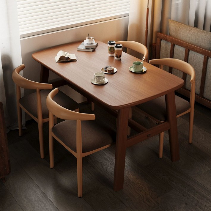 4인용 식탁 이케아 원목 심플 테이블 1400 원목 테이블