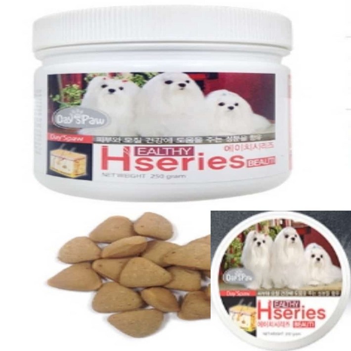 이지리치 애견사료 뷰티 250G 강아지관절영양제 강아지오메가3