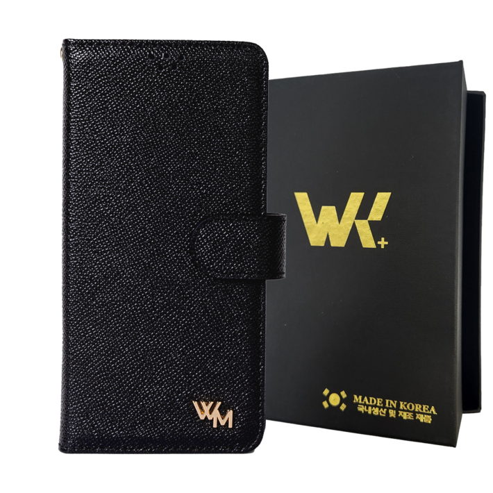 위케밀러 클래식 갤럭시A 시리즈 케이스 국산 천연가죽 카드수납