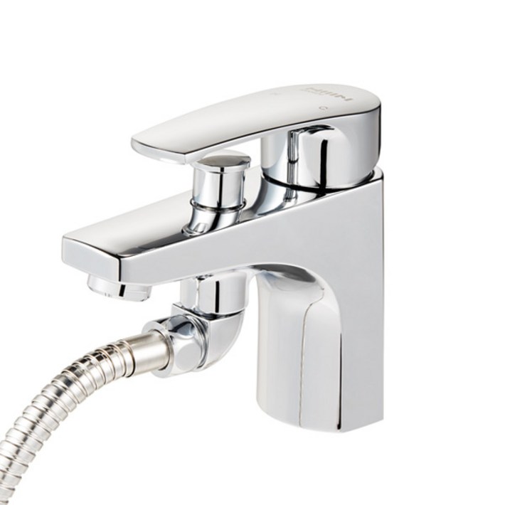 한샘바스 욕실 원홀 샤워겸용 세면대 수전 7311, 1개