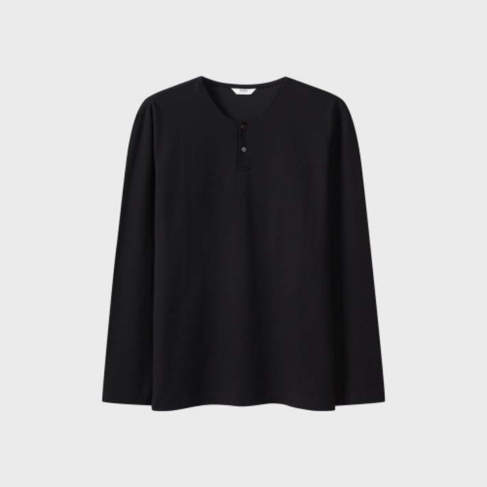 매장정품 탑텐 TOPTEN 남성 쿨먼트 폰테 헨리넥 긴팔티MSF2TS1511 MSF2TS1511 233529