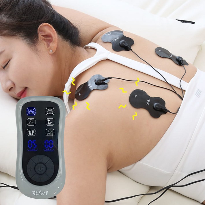 김수자 충전식 미니 저주파 EMS 마사지기 전용패드 포함 풀패키지 KCM88시리즈, KCM8823, 본품전용패드 4P