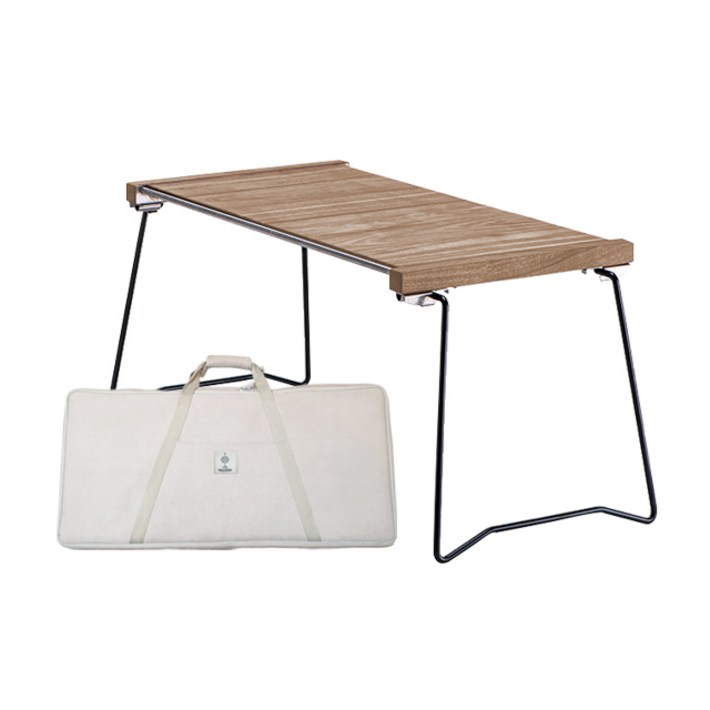 슈퍼 IGT 테이블 원버너 캠핑 우드 아이지티