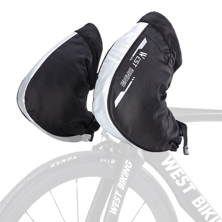 시그니처베이지 자전거 킥보드 오토바이 방한 바미트 장갑 토시 워머 핸들 커버 YPZ232