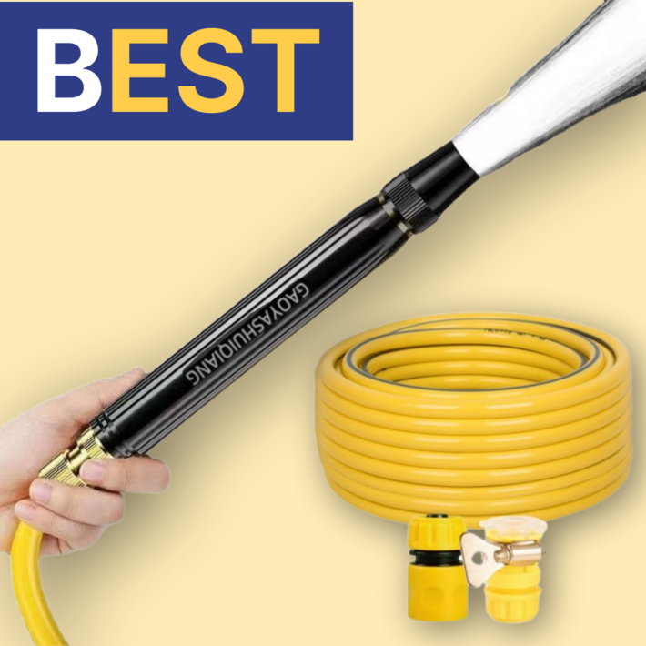 에리나 고압 분사기 세척기 세차 화장실 베란다 청소용 호스 가정용 스프레이건