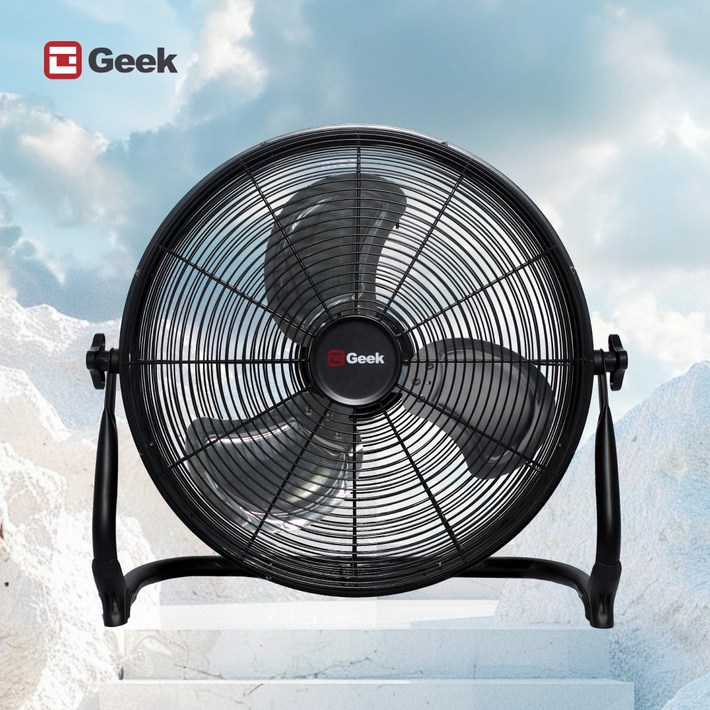 GEEK 3D 좌우회전 16인치 캠핑 무선 스윙 선풍기 서큘레이터 SGF4016C