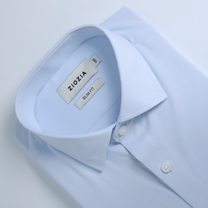 백화점 지오지아 남성 와이셔츠 블루
