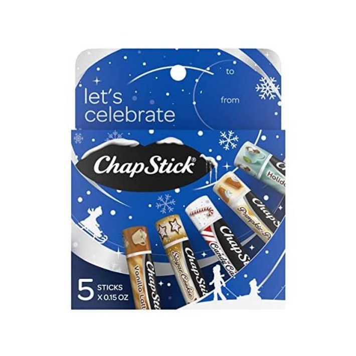 챕스틱 ChapStick 홀리데이 컬렉션 립 밤 버라이어티 기프트 박스 0.15 Oz 5팩