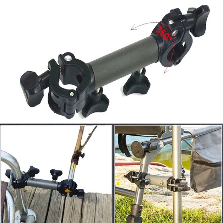 파라솔 거치대 받침대 각도기 받침틀 좌대 낚시의자 고정 브라켓, 1개, 선택