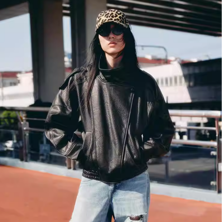 5Y90863 ZARA 가을신상 여자 가죽재킷 스타일리시 라이더 PU자켓4391872