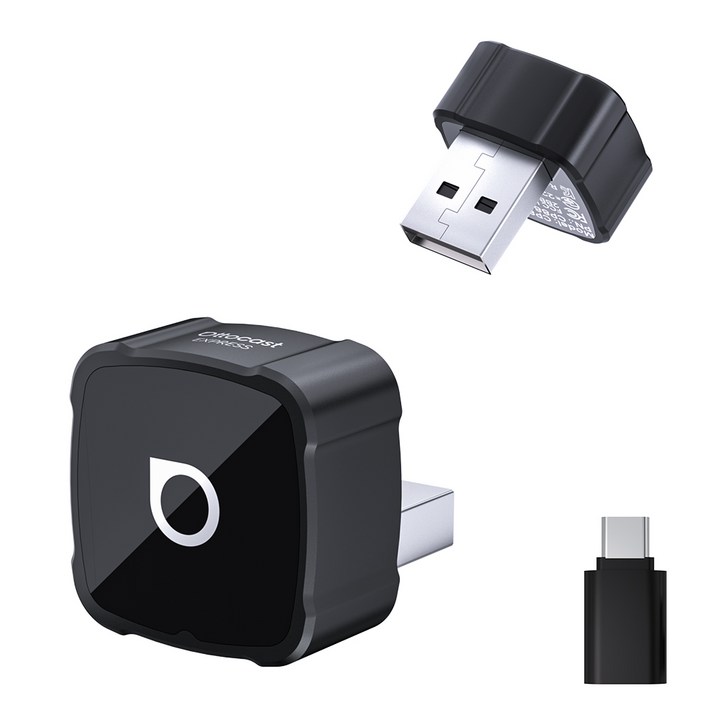 오토캐스트 3in1 무선 안드로이드 오토 무선 카플레이 아이폰 AirPlay 화면 미러링 지원 미니 어댑터