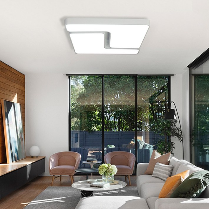 LED 휠라 거실등 160W (화이트)