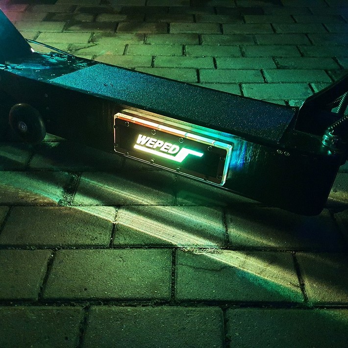 넥스튠 위페드 전동킥보드 사이드 LED 볼륨업 L사이즈