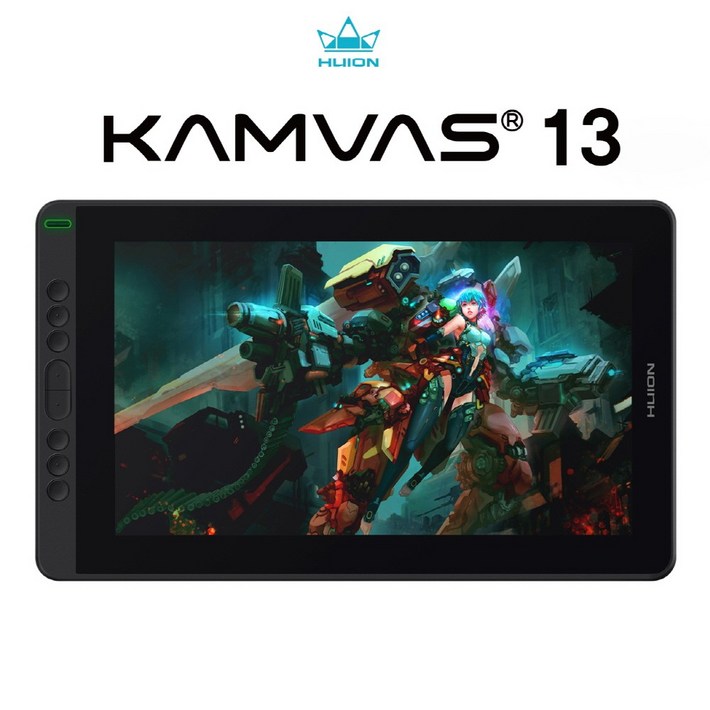 휴이온 KAMVAS13블랙 13인치 FHD액정타블렛, 블랙 휴이온 KAMVAS13블랙 13인치 FHD액정타블렛, 블랙