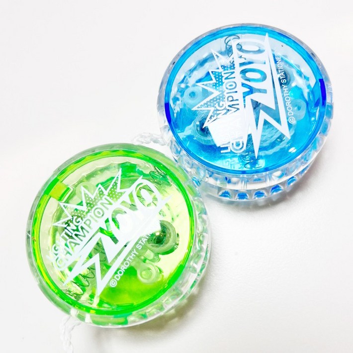 UB toy 불빛 요요 5cm, 2개, 그린블루