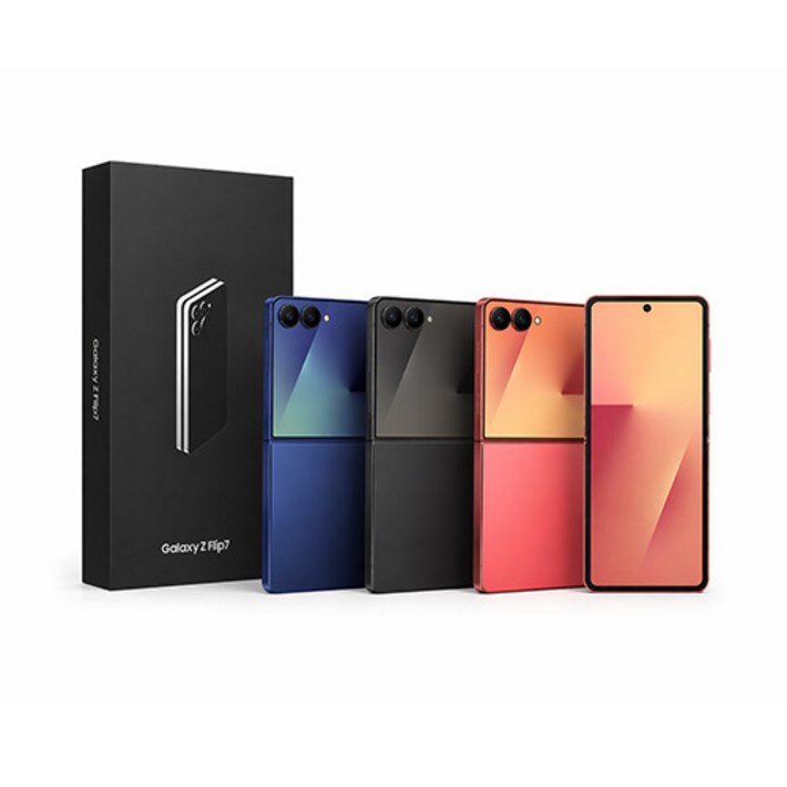 삼성 ai 갤럭시 Z플립7 256G 공기계미개통 제조사 2년AS뉴퍼마켓, 256GB, 제트블랙