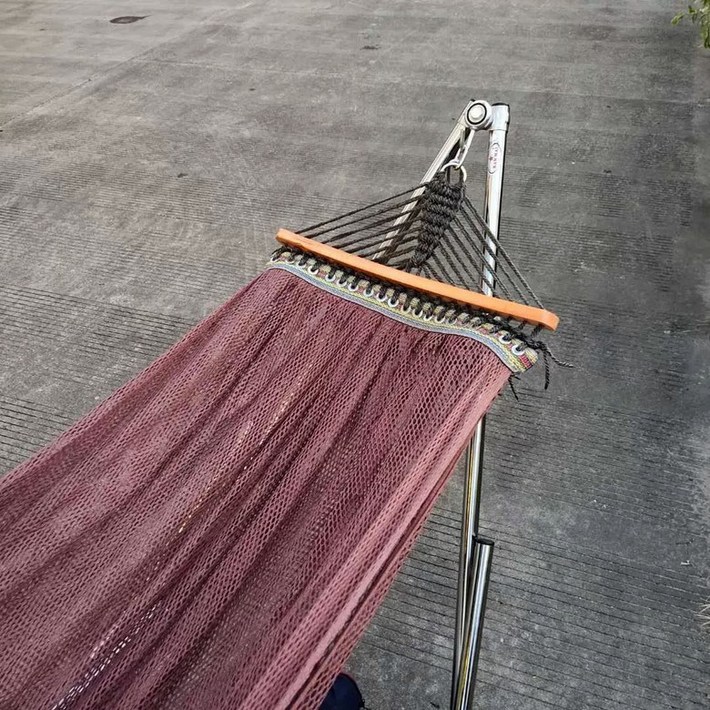 베트남 해먹 그물 야외 침대 스탠드 거치대 헤먹 캠핑 감성 그네 천