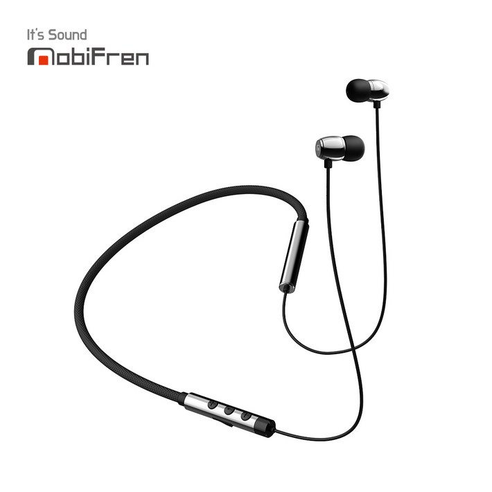 모비프렌 플렉스 L MFBNB7100 블루투스 이어폰, 플렉스L 소울, 블랙