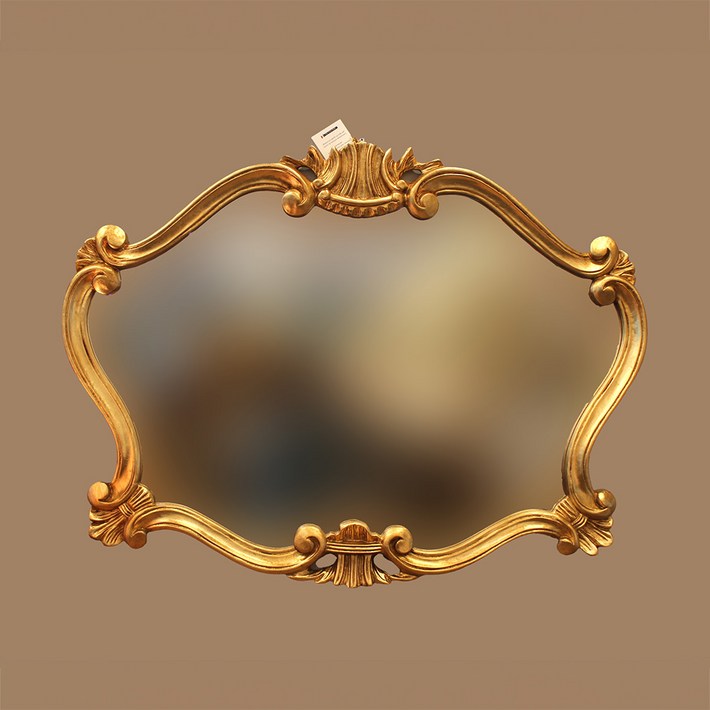 이태리 골드왕관거울 이태리 골드왕관거울