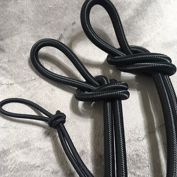 탄성로프 410mm 1M단위 고무로프 텐트끈 타프끈 스트레치코드 자전거 고무줄스트링 캠핑 번지 신발끈