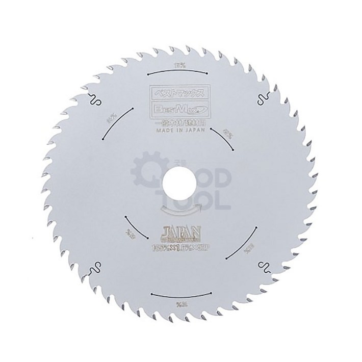 베스트맥스 DB42127F 원형톱날 127mm 42P 1.4T 20mm, 1개