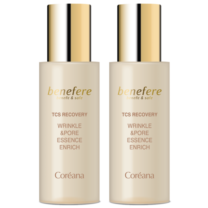 주름 모공 탄력 개선 코리아나 베네페레 링클 앤 포어 모공 에센스 세럼, 2개, 50ml