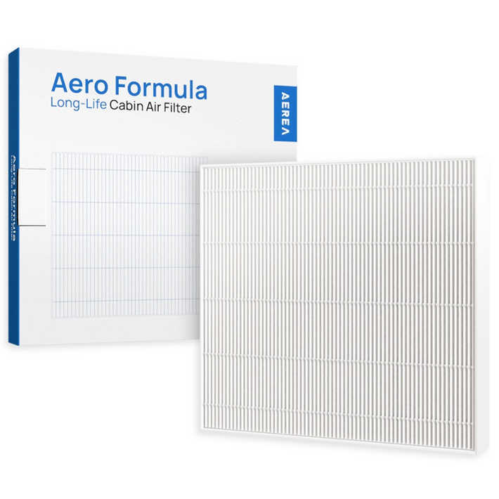 에리아 에어로포뮬러 2년 사용 가능한 괴물 성능 자동차 차량용 에어컨 히터 필터, CA 018, 1개