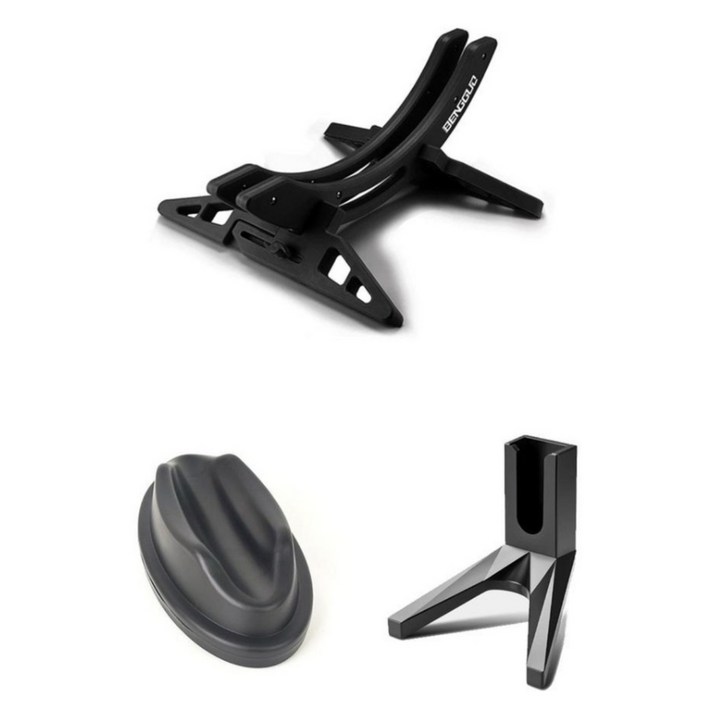 지니스 자전거 주차 스탠드바퀴 스탠드페달스탠드, 1개, 블랙