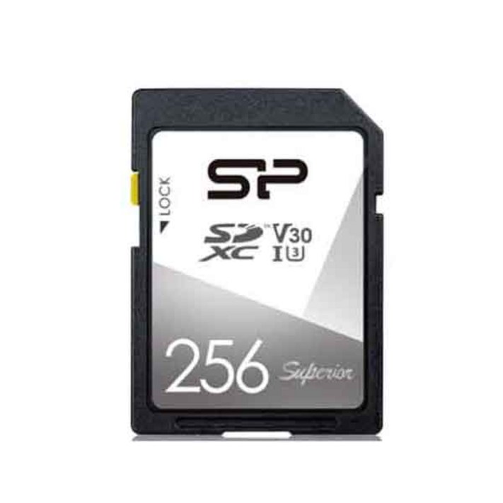 실리콘파워 SDXC UHS1 메모리카드 U3 V30, 256GB