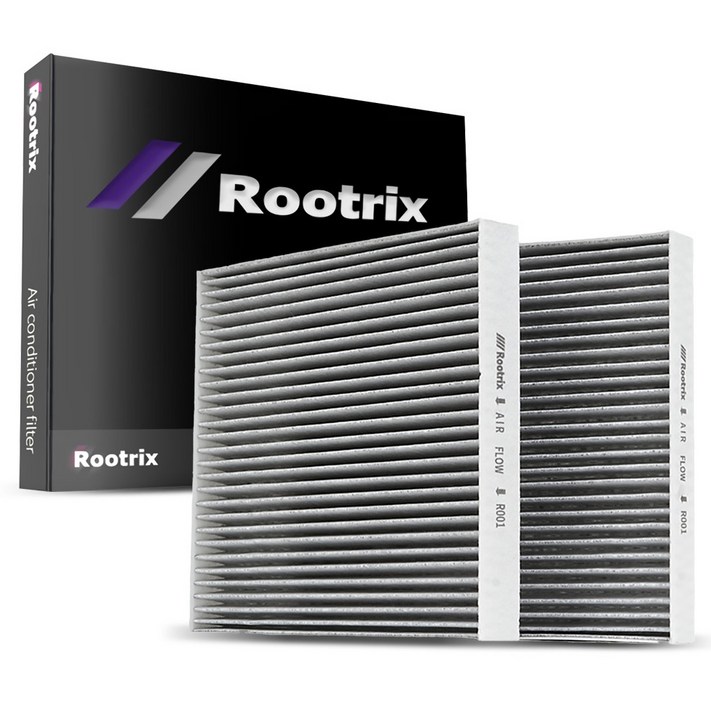 루트릭스 활성탄 자동차 에어컨 필터 2p, 1개, R016