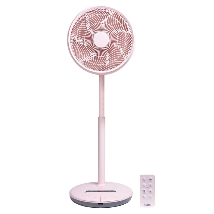 르젠 프리미엄 저소음 BLDC모터 발터치 리모컨 키높이 서큘레이터 LZEFDF4, LZEFDF4P