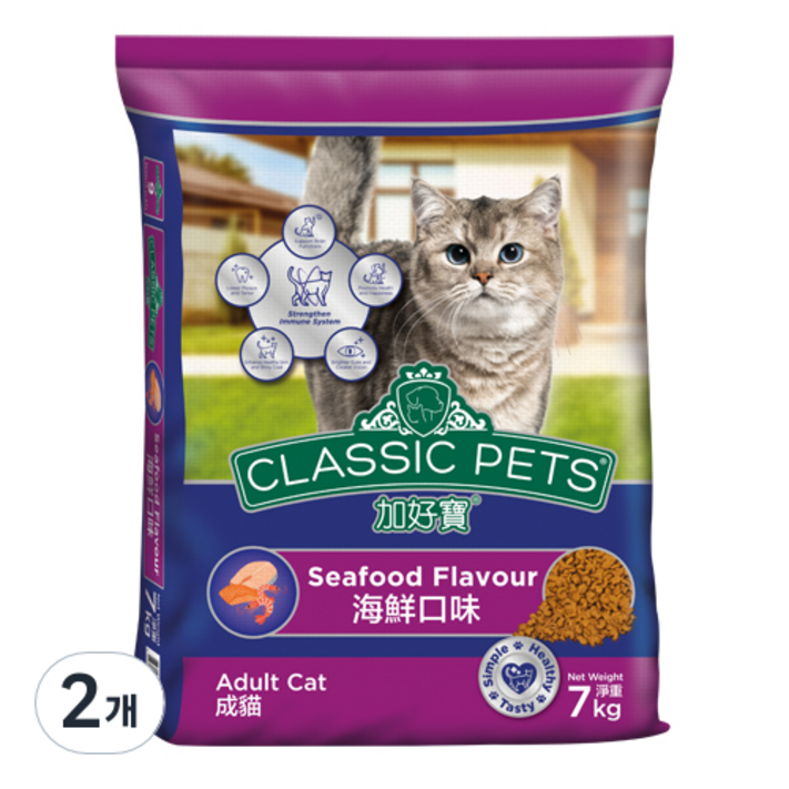 CP 컴페니언펫츠클래식 고양이사료 성묘용, 7kg, 2개 CP 컴페니언펫츠클래식 고양이사료 성묘용, 7kg, 2개