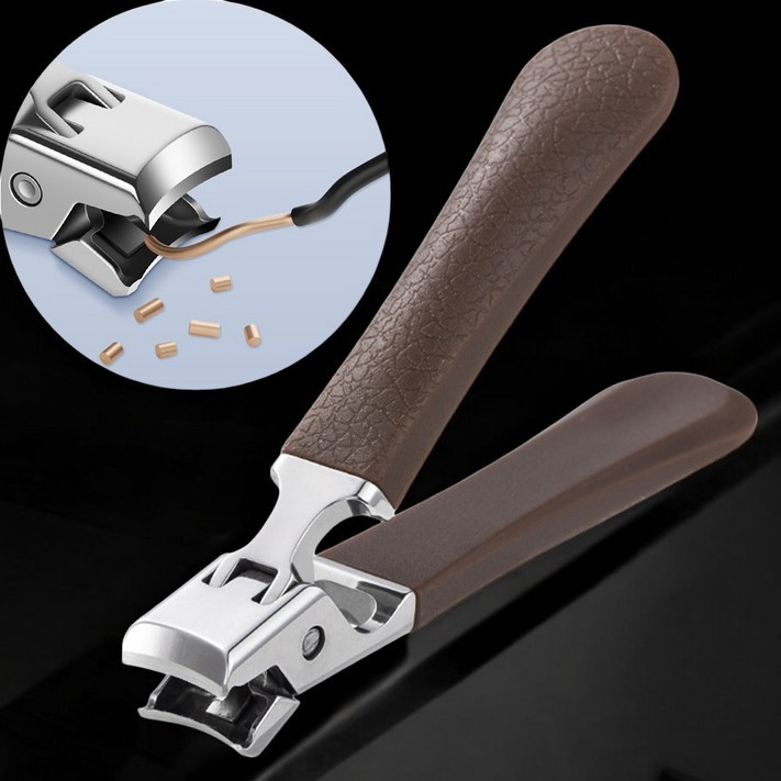 생활톡 절삭력 좋은 두꺼운 굵은 발톱깍이