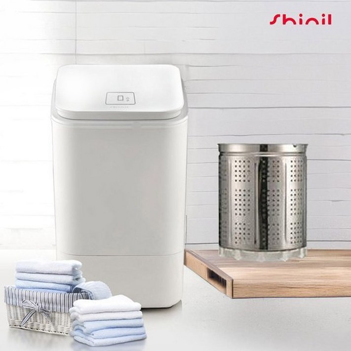 신일 소형 3.5Kg 탈수기 SDMG3500 생활방수 IPX4 분리형 탈수통, 신일 소형 3.5Kg 탈수기 SDMG3500