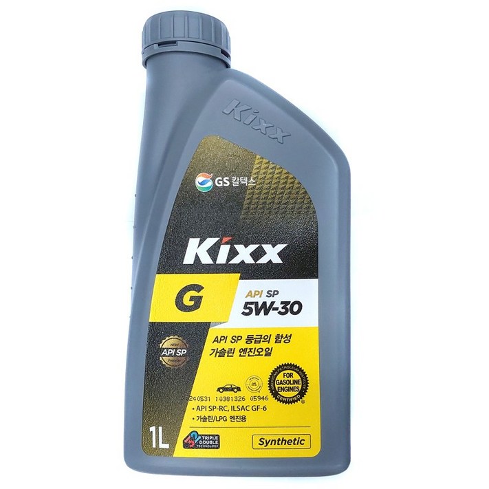 킥스 G 5W30 1L Kixx 가솔린 합성엔진오일 엔진오일
