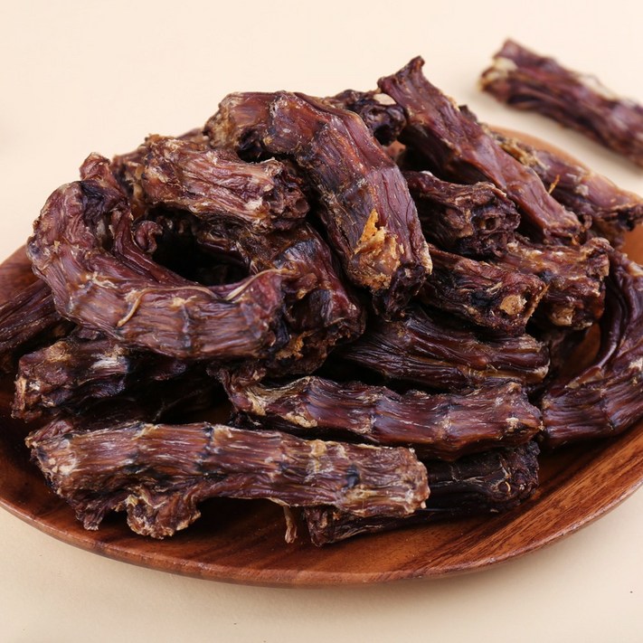 주아펫 국내산 오리목뼈 500g  8cm10cm 컷팅  강아지수제간식 치석제거 특식 대용량, 500g, 4개