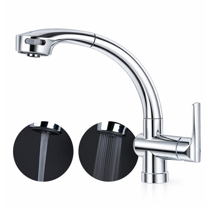 비욘드퍼니싱 주방 싱크대 원홀 수전, 1개