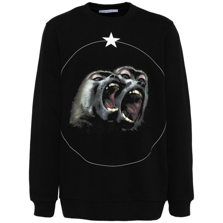 지방시GIVENCHY 그래픽 프린트 스웨트셔츠