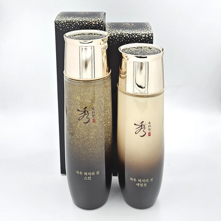 수려한 자우 럭셔리 진 2종 세트 스킨 150ml  에멀전 130ml, 1세트