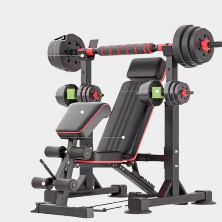 6세대 홈 피트니스 올인원 가정용 뱃살 웨이스트 근육강화 편리함 필수품 헬스 접이식